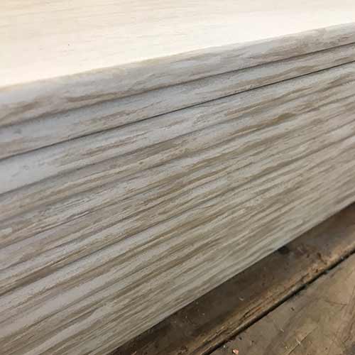 Image of wood look bullnose pieces